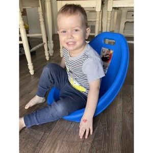 Little Kids Scoop Rockers, Blue, Lounging, Reading, Gaming, Watching